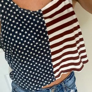 American flag brandy Melville tank